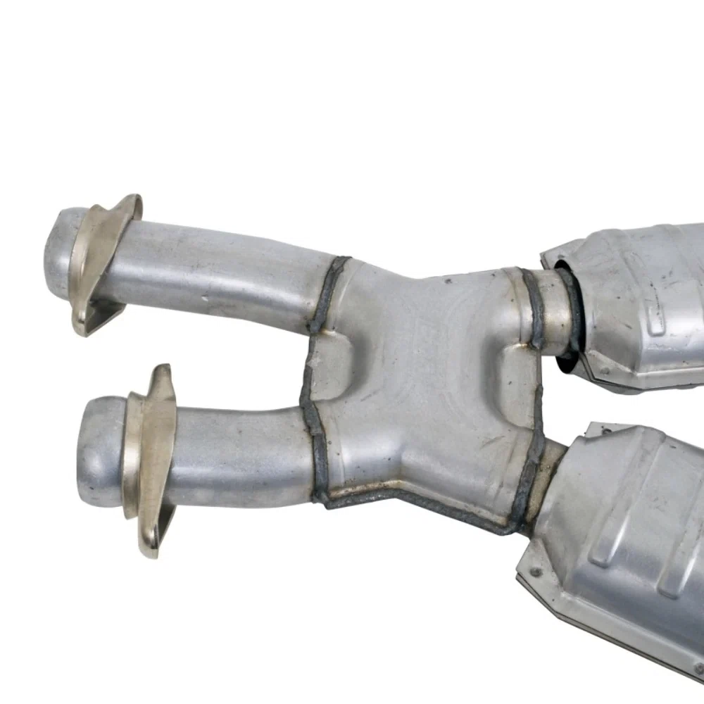 Fits 1994-1995 Mustang 5.0 2.5 Full X Pipe W_Catalytic Converters-1663